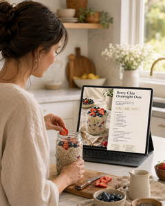 Gut Friendly Recipe Vault — 60 Simple Recipes + Fillable Planner