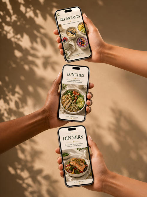Gut Friendly Recipe Vault — 60 Simple Recipes + Fillable Planner